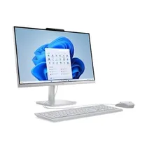 All In One Lenovo F0JN0002US INTEL-N100/ 8GB/ 256 SSD/ 23.8" FHD Ips/ W11 Silver Nuevo + Teclado e Mouse
