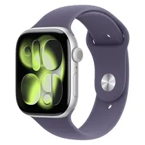 Apple Watch Series 11 MEU64LW/A Caixa Aluminio 42MM Silver – Esportiva Roxo Nevoa s/M