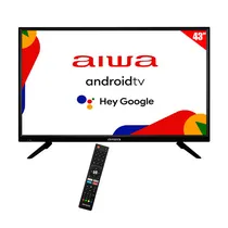 Aiwa TV Smart LED 43" AW43B4SMFL FHD HDMI Googletv