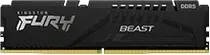 Memória Ram Kingston Fury Beast 16GB DDR5 5200MT/s CL40 Black - KF552C40BB-16