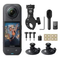 Câmera de Ação INSTA360 X5 8K Cinsaaha para Motocicleta - Preto