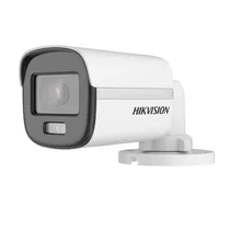 CCTV Cam Hikvision Color Vu DS-2CE10DF0T-PF 3D-DNR/D-WDR/IP67 20M 2MP