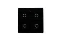 Interruptor de Luz Inteligente Tuya Wifi com 4 Teclas Touch