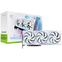 Placa de Vídeo MSI Gaming Trio White Oc 8GB Geforce RTX5060TI GDDR7 - 912-V536-028