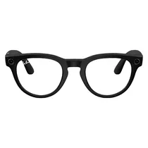 Óculos de Sol Ray-Ban Headliner Gen 2 RW4013 Wifi Meta Ia 32GB - Preto Brilhante Transitions Verde Grafite