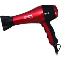 Secador de Cabelo Mondial Infinity Ion 2500 SC-12 com 2000W/220V - Vermelho/Preto