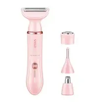 Depiladora VGR Kit V-761 4EM1 - Bivolt / LED / USB / 5W