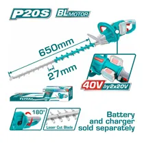 Cerca Viva A Bateria Total THTLI40028 – 40V / Sem Bateria