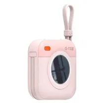 Carregador Port. G-Tide Multi X1 10000MAH Pink Wireless