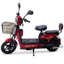 Moto Elétrica Booster LX2 Vermelha 500W