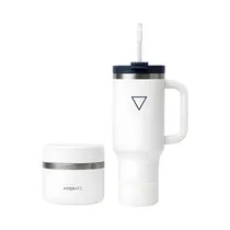 Combo Hydrate Sunbeam 1L + Foodflask 355ML Blanco