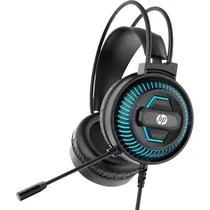 Fone de Ouvido Gamer HP DHE-8001U USB 3.5 MM - Preto