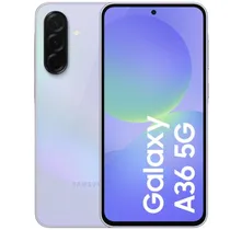 Smartphone Samsung A36 A366E 6,7" DS 5G 8/256GB 50+8+5/12MP A15 - Lavanda (Gar PY-Ar-Ur)