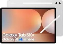 Tablet Samsung Galaxy Tab S10+ X820 Wifi 12.4" 256/12GB Silver com Book Cover Keyboard