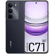 Celular Realme C71 5G RMX3943 NFC Dual Sim de 256GB 8GB Ram de 6.67" 50MP 8MP - Carbon Black (Anatel)