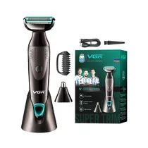 Barbeador VGR V-601 Body Groomer Recargable