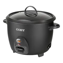 Panela Elétrica para Arroz Coby CY3323-RC2A-BK - 500W - 1.5L - 110V 50/60HZ - Preto