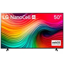 TV 50 LG 50NANO80TSA LED/Smart/4K Preto