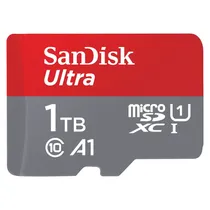 Cartão de Memória Micro SD Sandisk Ultra 1TB 150MBS - SDSQUAC-1T00-GN6MA