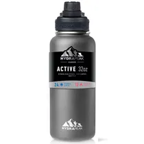 Garrafa Térmica Hydrapeak HP-WIDE-32-Graphite-Chug 946ML - Grafite