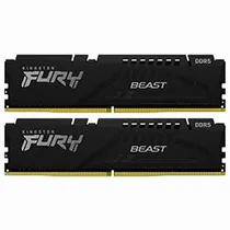 Memória Ram Kingston Fury Beast Expo DDR5 64GB (2X32GB) 5600MHZ - Preto (KF556C36BBEK2-64)