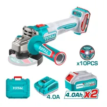 Lixadeira À Bateria Total TAGLI271532 – 4AH / 2 Baterias Inclusas
