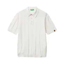Camiseta Polo Benetton 115GK301G 0R2 Masculino