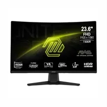 Monitor 23.6" MSI Mag 242C Curved 180HZ 1MS FHD HDMI/DP