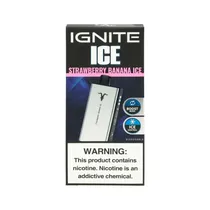 Pod Vape Descartable Ignite V400 Ice Strawberry Banana Ice