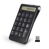 Teclado Wire Satellite AK-185 Numerico Black