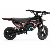 Moto Elétrica Infantil Foston X200 Bluetooth 20KM/H - Preto e Vermelho