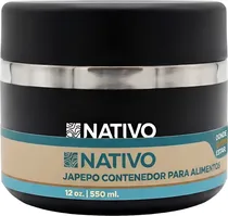 Contenedor Termico p/Comida Nativo Japepo- 550ML - Negro