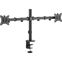 Suporte para 2 Monitores FTX FTX66-C024E 17'' A 32'' Articulado - Preto