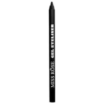 Lápis para Olhos Miss Rôse Gel Eyeliner 7101-015H3 - EP-03 Black - 0.35GR
