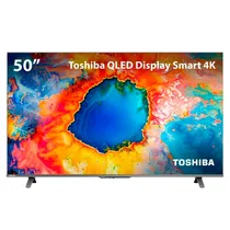 TV 50 Toshiba 50C450NS Uhd/ Qled/ 4K/ Smart/ Google TV