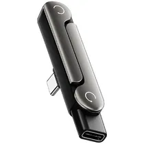 Suporte para Celular Mtek MPA-416C USB-C - Preto/Cinza