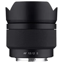 Lente Samyang Sony Af 12MM F/2.0 e Aps-C Prime