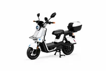 Moto Elétrica Autopropelido Midi Pro MDP-X17 Pro Max | 1000W 48V/20AH - Branco (Acompanha Capacete)