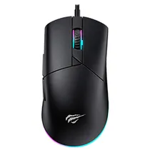 Mouse Gamer USB Havit MS1038-BK Gamenote RGB 8000DPI Preto
