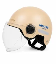 Capacete Midi Pro MDP-668 Bege