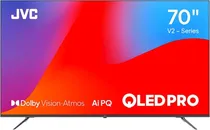 Smart TV Qled Pro JVC 70" LT70KM858 4K Uhd Bluetooth/Wifi/Googletv
