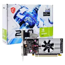 Placa de Vídeo MSI N210-MD1G Nvidia Geforce GT-210 1GB DDR3 - 912-V809