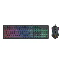Teclado+Mouse USB Redragon S107RGB Gaming Essentials Preto 728791