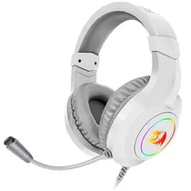 Fone Redragon Hylas H260W-RGB White Headset Gamer RGB Branco