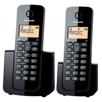 Telefone Sem Fio Panasonic KX-TGB112 2 Bases - Preto