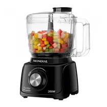 Mini Processador Mondial MP16B Preto 500 ML 300 W 220 V