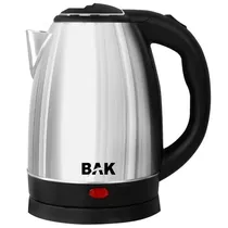 Jarra Elétrica BAK-110-Inox 1.100 Watts 2 Litros 110V ~ 60H - Prata/Preta