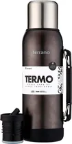 Garrafa Térmica Terrano 1L Premium 2028489 - Preto Metal