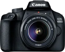 Kit Câmera Canon Eos 4000D 18.0 Megapixels com Lente Ef-s 18-55 III