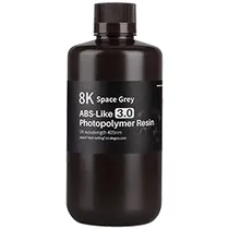 Resina para Impresora 3D Elegoo Abs-Like 8K 3.0 1000G - Space Gray